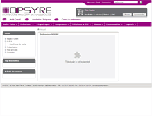 Tablet Screenshot of opsyre.emagasin.fr